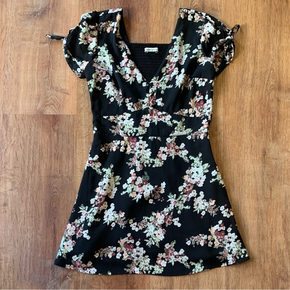 Abercrombie & Fitch Mini Dress Floral Babydoll